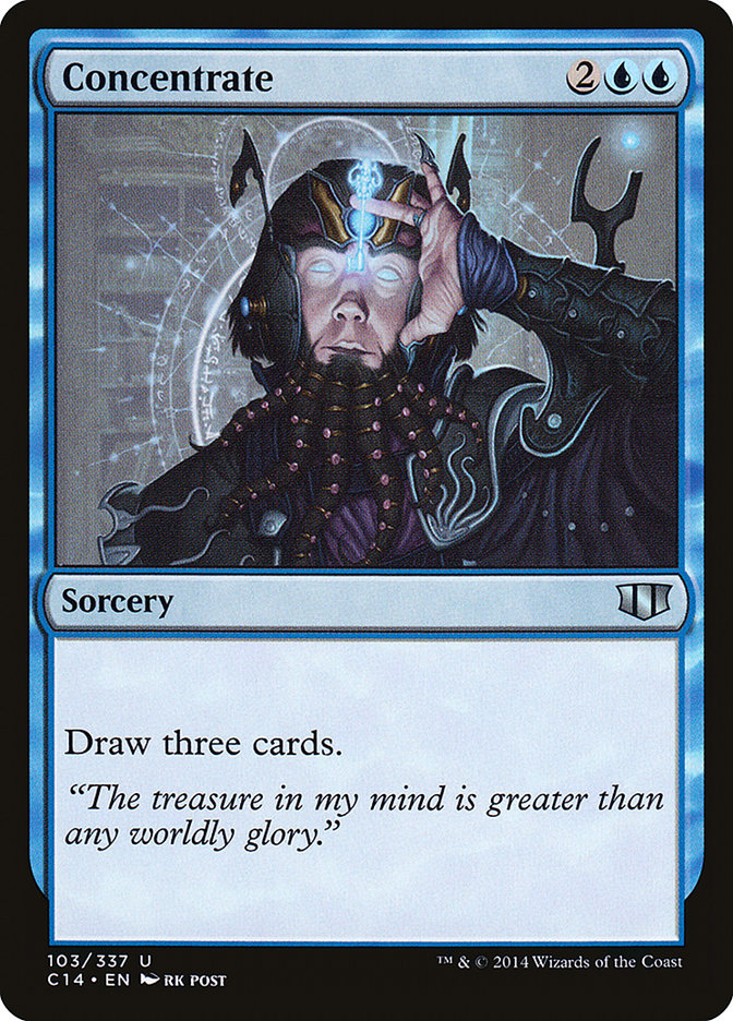Concentrate [Commander 2014] | Total Play