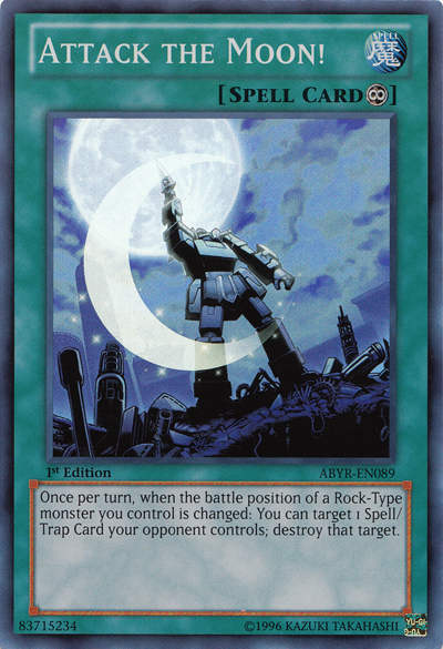 Attack the Moon! [ABYR-EN089] Super Rare | Total Play