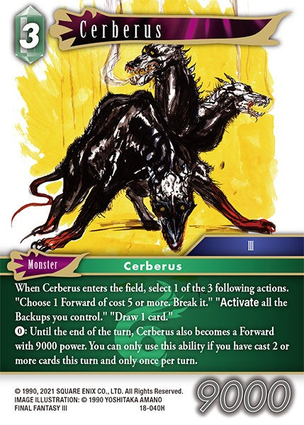 Cerberus [Resurgence of Power] | Total Play