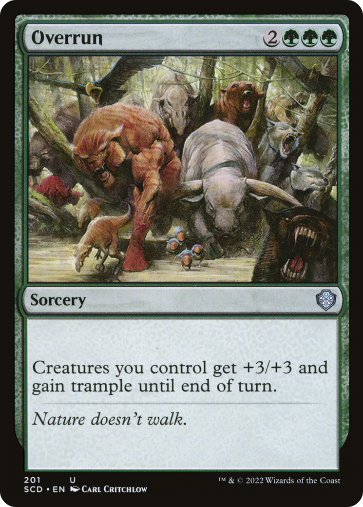 Overrun [Starter Commander Decks] | Total Play