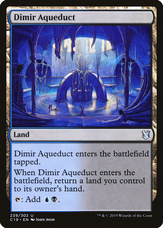 Dimir Aqueduct [Commander 2019] | Total Play
