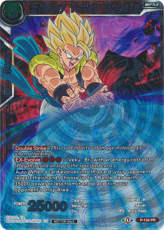 Energy Volley Gogeta (Series 7 Super Dash Pack) (P-134) [Promotion Cards] | Total Play