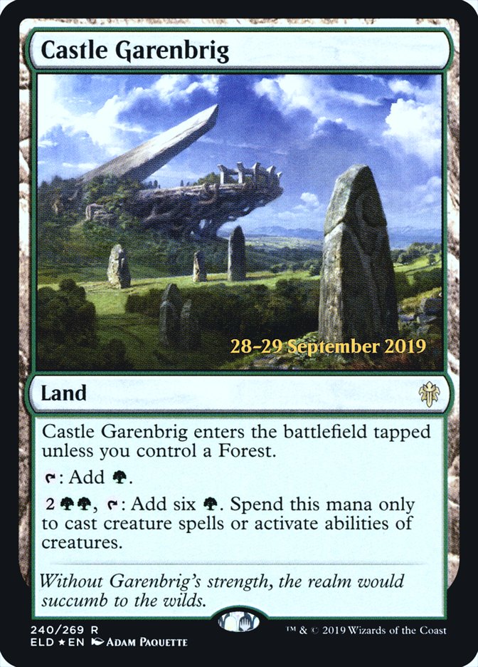 Castle Garenbrig [Throne of Eldraine Prerelease Promos] | Total Play