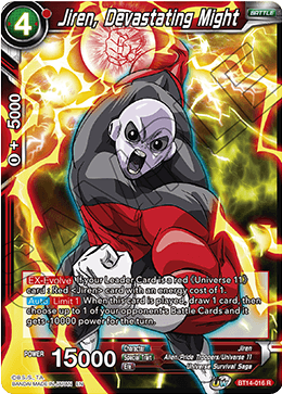 Jiren, Devastating Might (BT14-016) [Cross Spirits] | Total Play