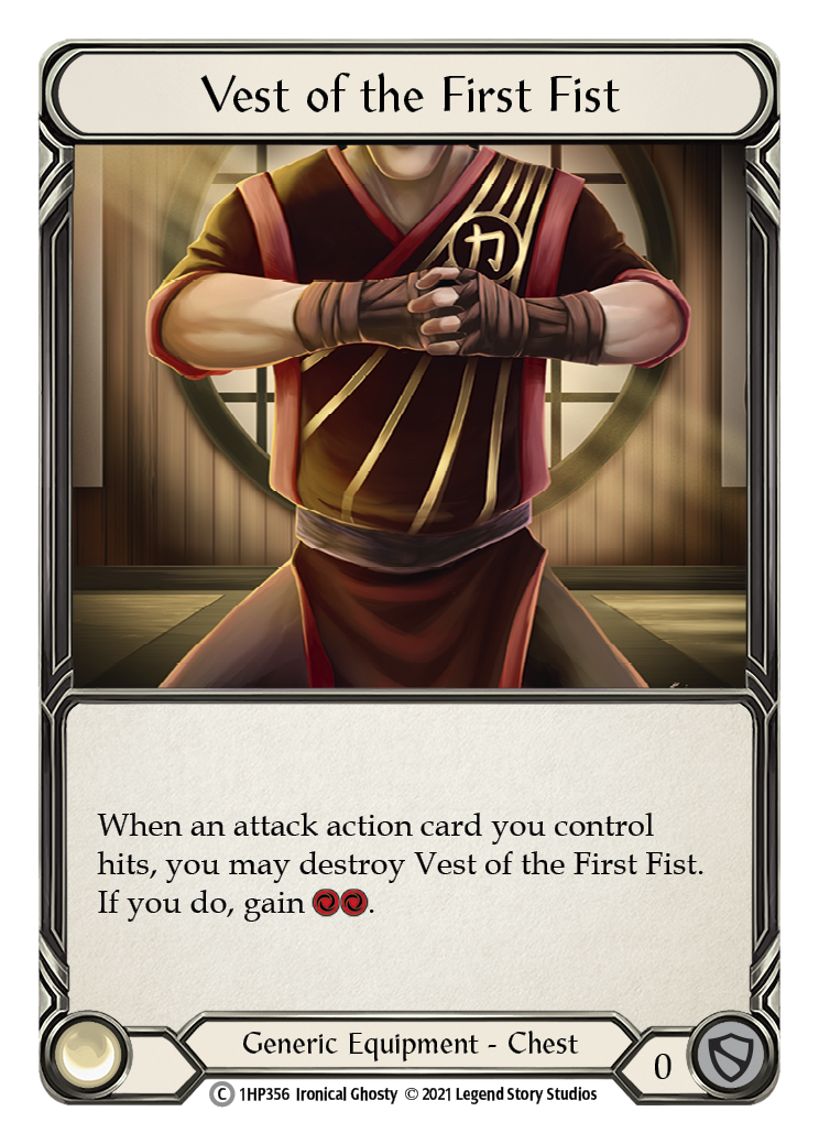 Vest of the First Fist [1HP356] (History Pack 1) | Total Play