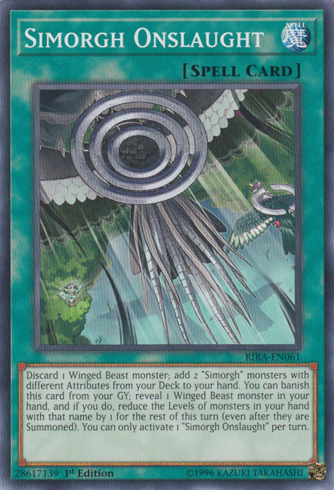 Simorgh Onslaught [RIRA-EN061] Common | Total Play