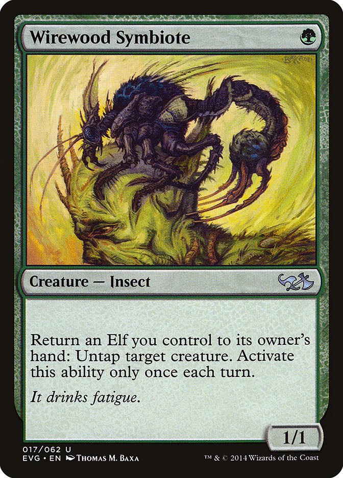 Wirewood Symbiote (Elves vs. Goblins) [Duel Decks Anthology] | Total Play