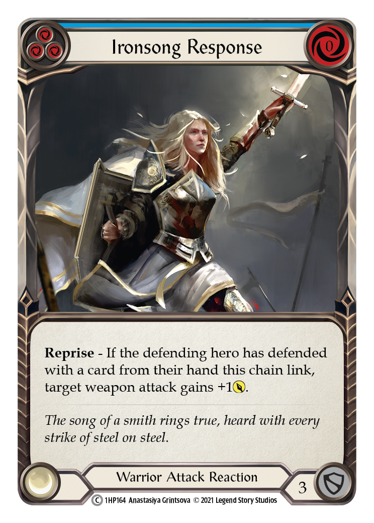 Ironsong Response (Blue) [1HP164] (History Pack 1) | Total Play
