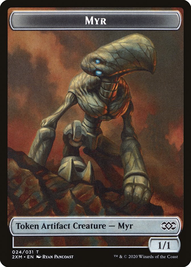 Myr Token (024/031) [Double Masters Tokens] | Total Play