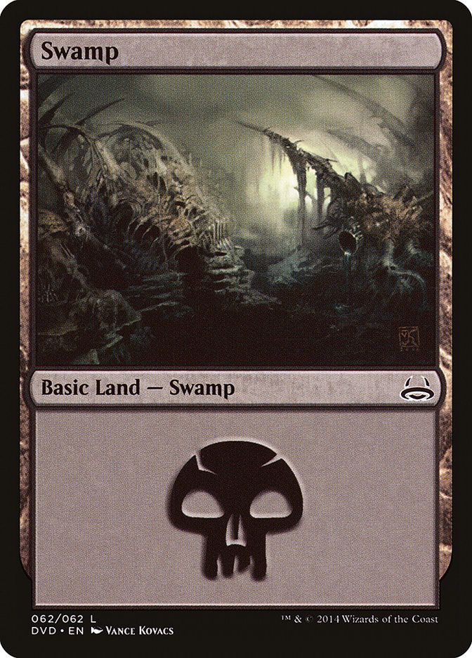 Swamp (62) (Divine vs. Demonic) [Duel Decks Anthology] | Total Play
