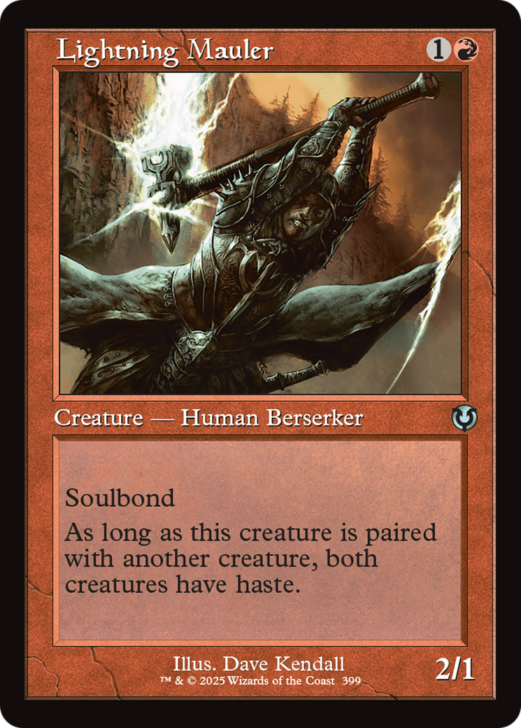 Lightning Mauler (Retro Frame) [Innistrad Remastered] | Total Play