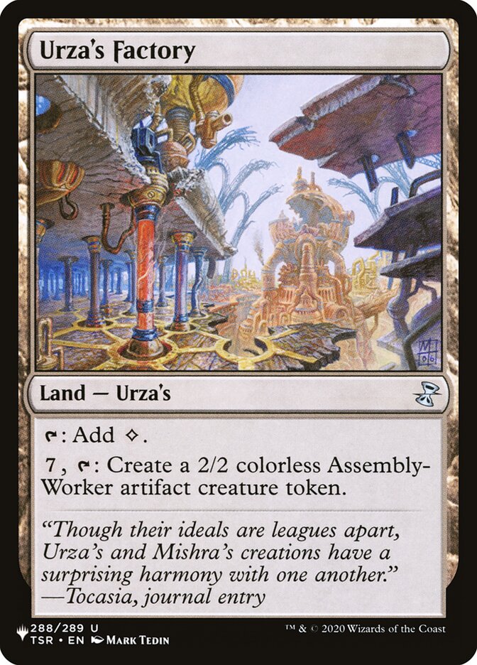 Urza's Factory [The List] | Total Play
