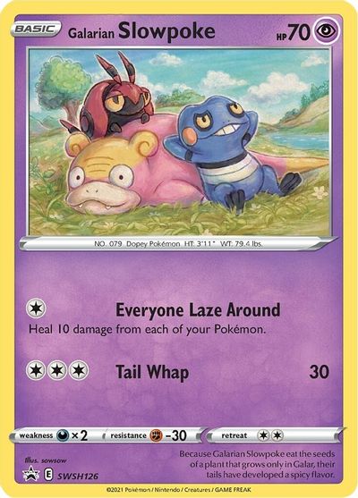 Galarian Slowpoke (SWSH126) [Sword & Shield: Black Star Promos] | Total Play