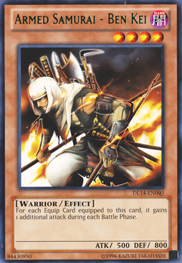 Armed Samurai - Ben Kei (Green) [DL14-EN003] Rare | Total Play