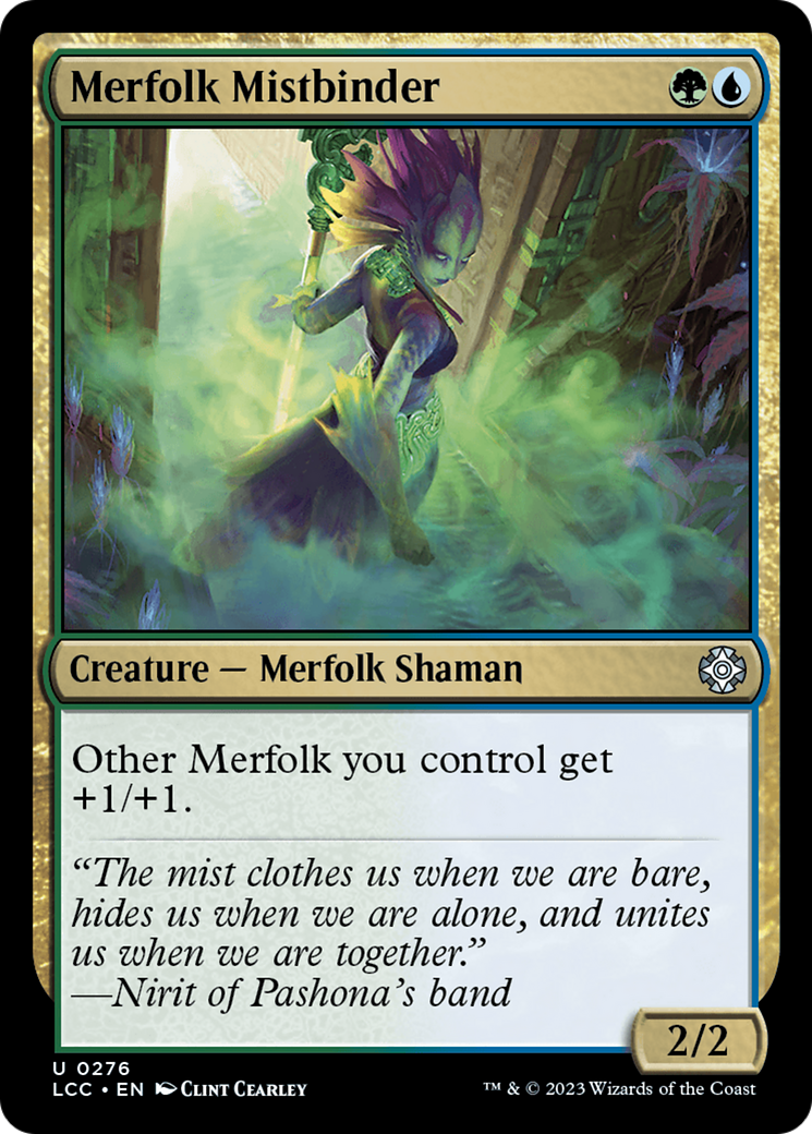 Merfolk Mistbinder [The Lost Caverns of Ixalan Commander] | Total Play