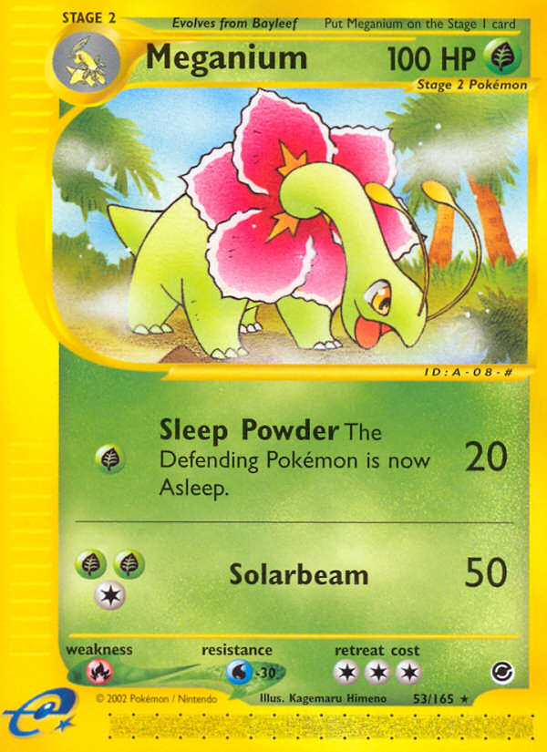 Meganium (53/165) [Expedition: Base Set] | Total Play