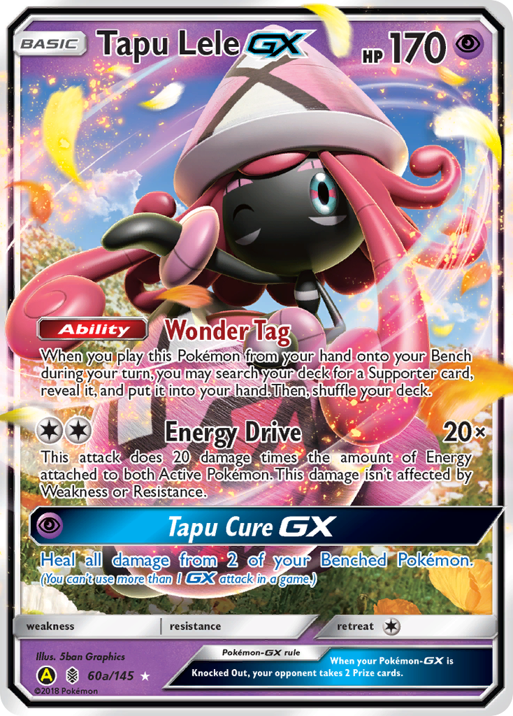 Tapu Lele GX (60a/145) [Alternate Art Promos] | Total Play