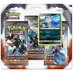 Sun & Moon: Burning Shadows - 3-Pack Blister (Alolan Meowth) | Total Play