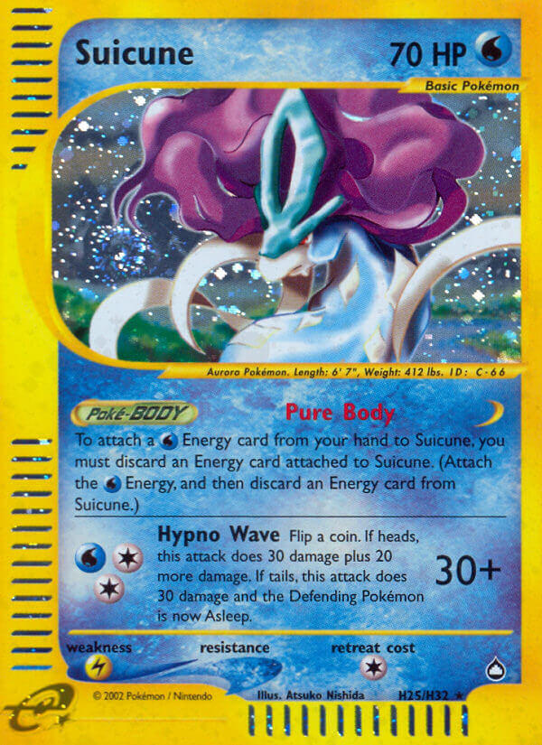 Suicune (H25/H32) [Aquapolis] | Total Play