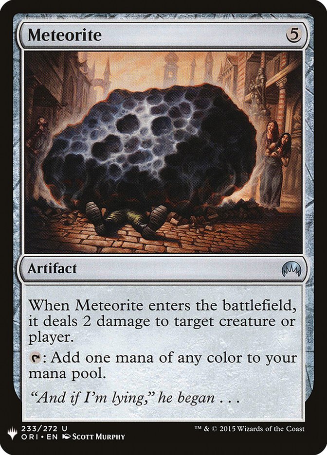 Meteorite [Mystery Booster] | Total Play