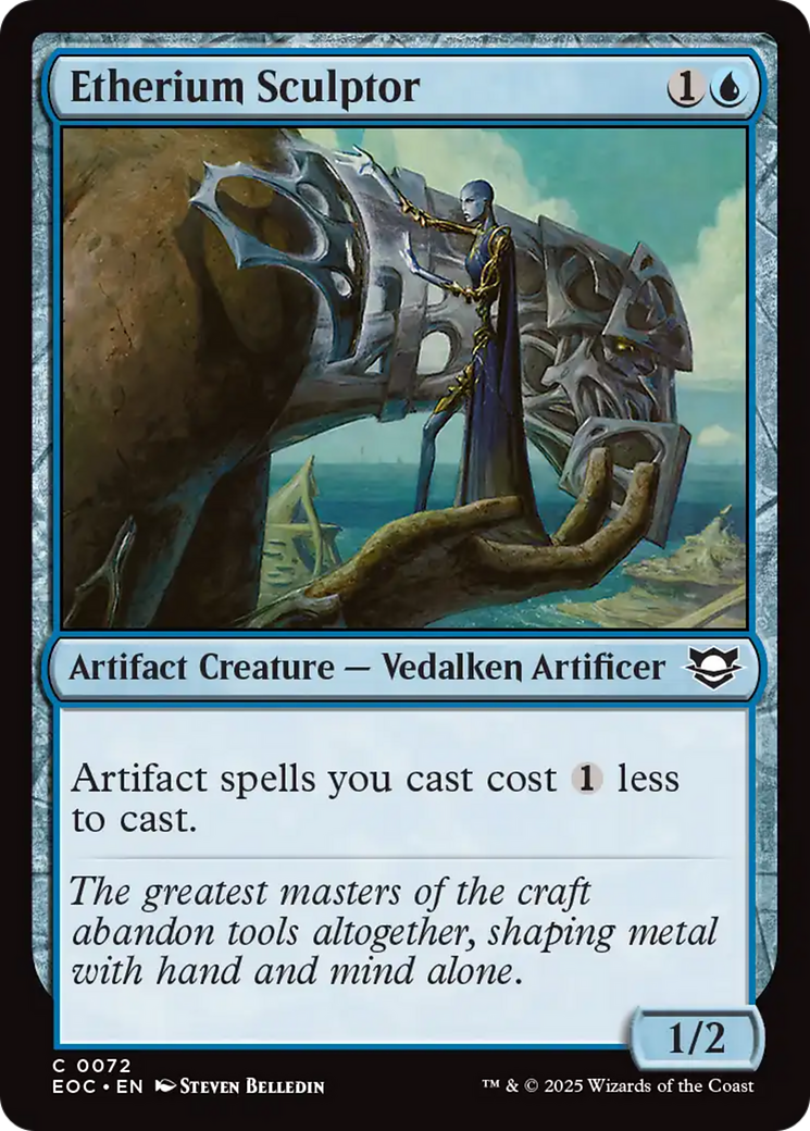 Etherium Sculptor [Edge of Eternities Commander] | Total Play