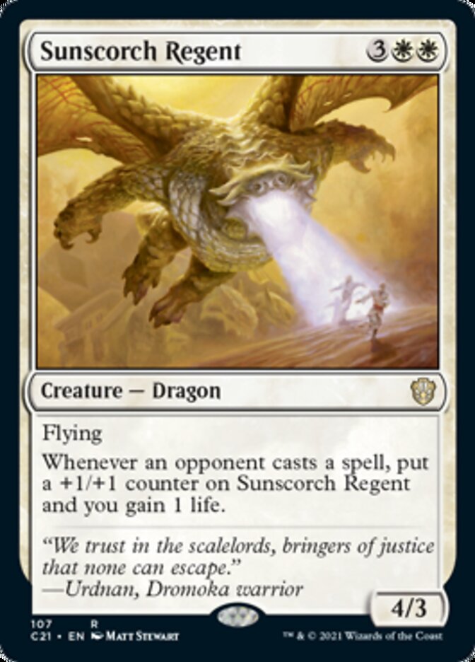 Sunscorch Regent [Commander 2021] | Total Play