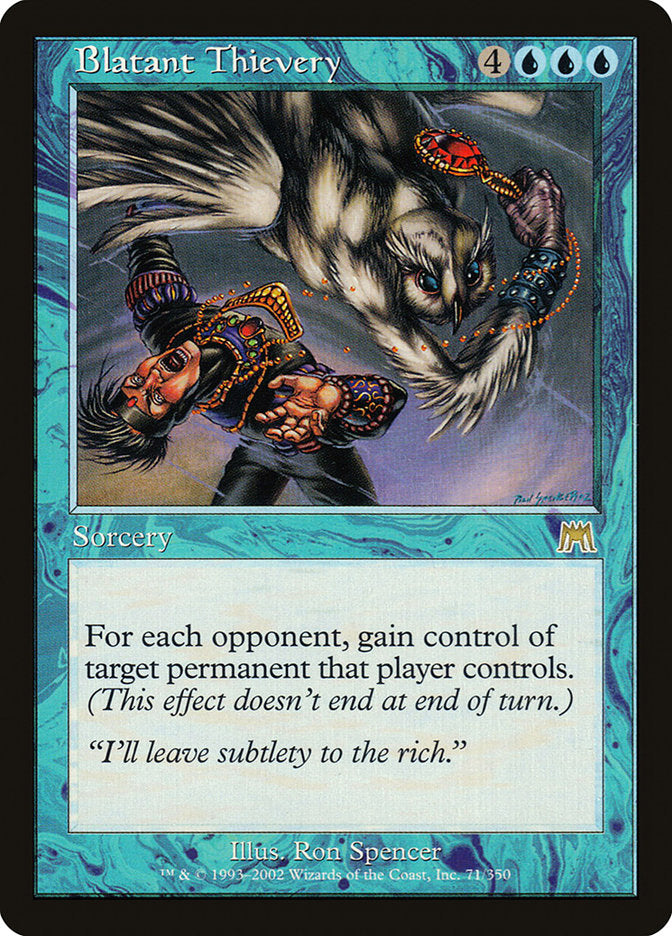Blatant Thievery [Onslaught] | Total Play