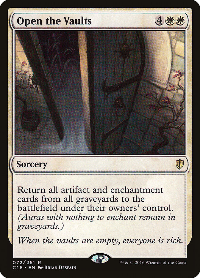 Open the Vaults [Commander 2016] | Total Play