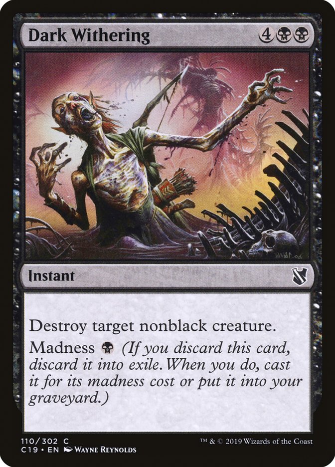 Dark Withering [Commander 2019] | Total Play