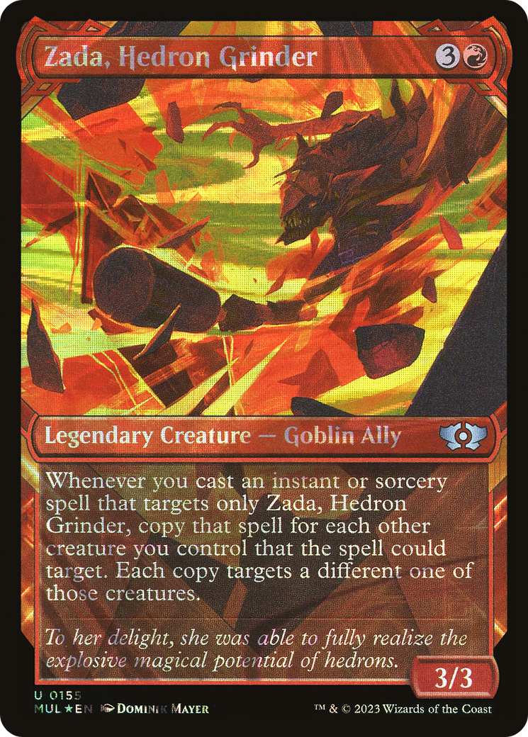 Zada, Hedron Grinder (Halo Foil) [Multiverse Legends] | Total Play