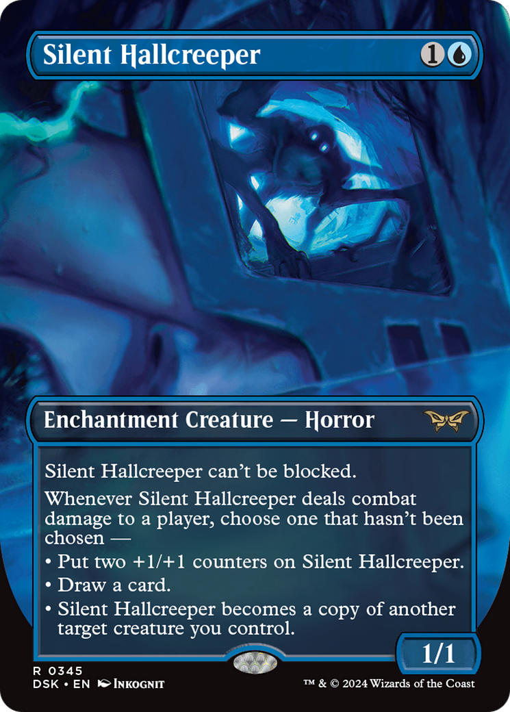 Silent Hallcreeper (Borderless) [Duskmourn: House of Horror] | Total Play