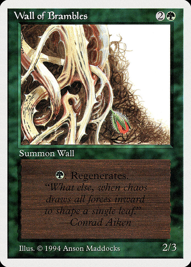 Wall of Brambles [Summer Magic / Edgar] | Total Play