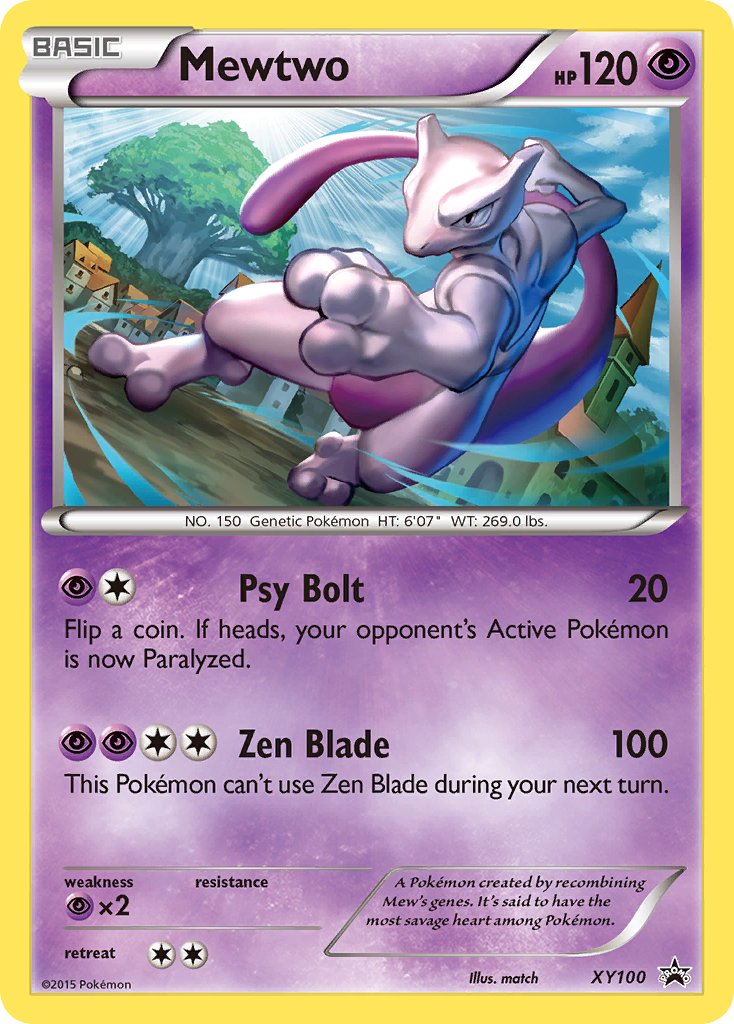 Mewtwo (XY100) [XY: Black Star Promos] | Total Play