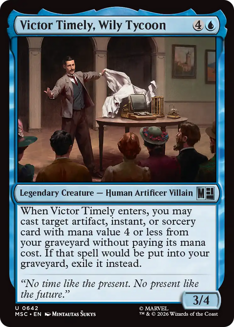 Victor Timely, Wily Tycoon [Marvel Super Heroes Commander] | Total Play