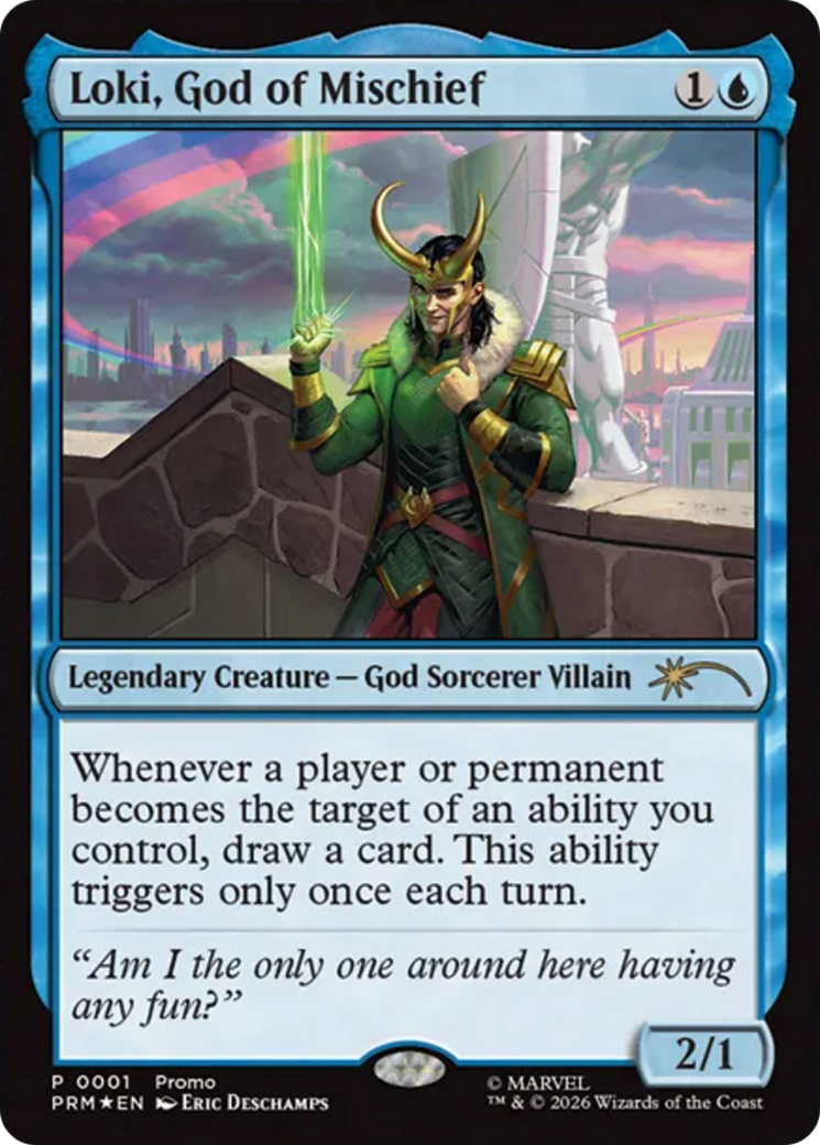 Loki's Scepter (Surge Foil) [Marvel Super Heroes Commander] | Total Play