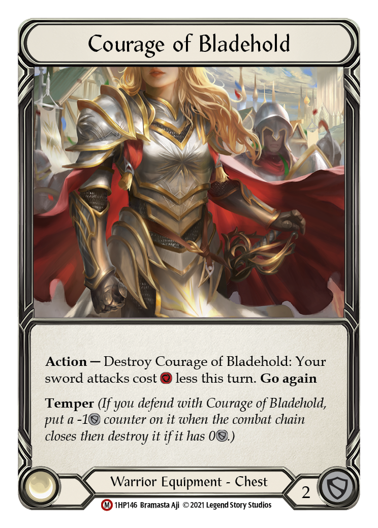 Courage of Bladehold [1HP146] (History Pack 1) | Total Play