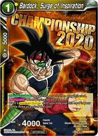 Bardock, Surge of Inspiration (P-204) [Promotion Cards] | Total Play