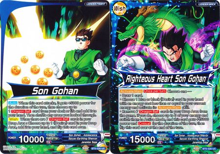 Son Gohan // Righteous Heart Son Gohan (BT5-026) [Miraculous Revival] | Total Play