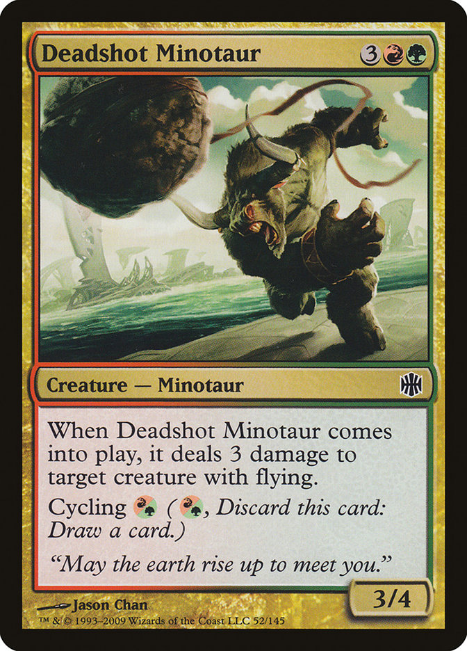 Deadshot Minotaur [Alara Reborn] | Total Play
