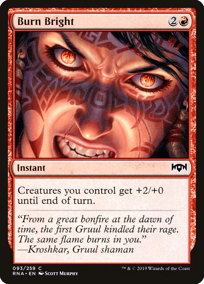 Burn Bright [Ravnica Allegiance] | Total Play