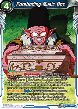 Foreboding Music Box (BT14-057) [Cross Spirits] | Total Play