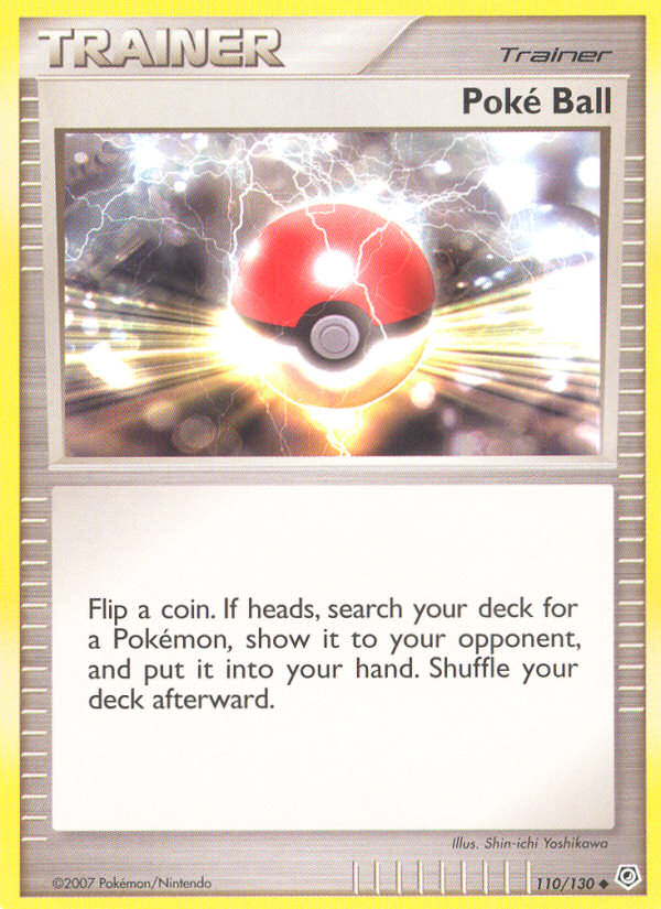 Poke Ball (110/130) [Diamond & Pearl: Base Set] | Total Play