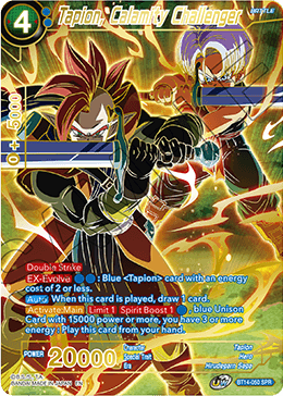 Tapion, Calamity Challenger (SPR) (BT14-050) [Cross Spirits] | Total Play