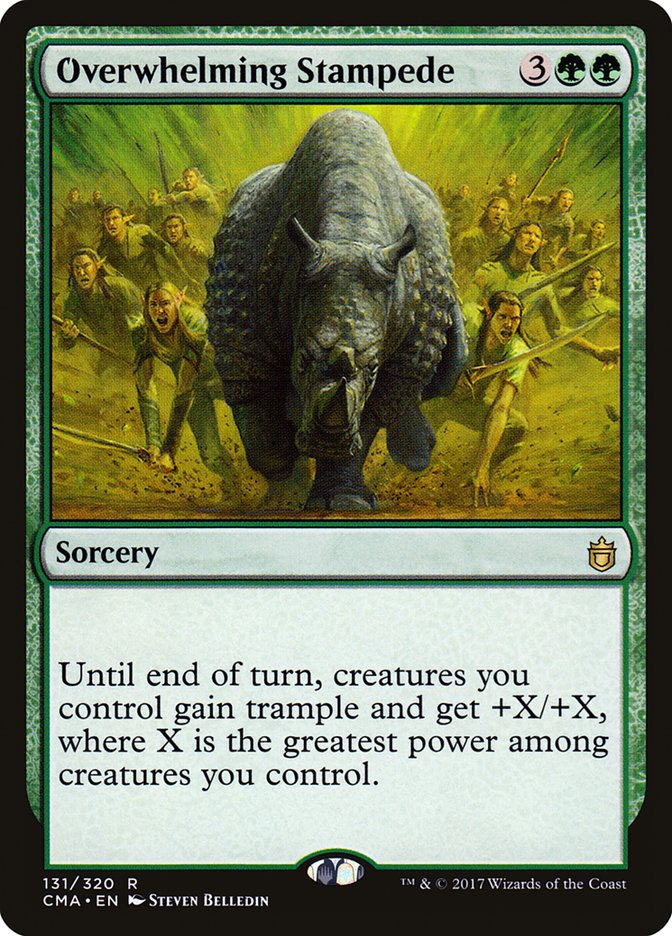 Overwhelming Stampede [Commander Anthology] | Total Play