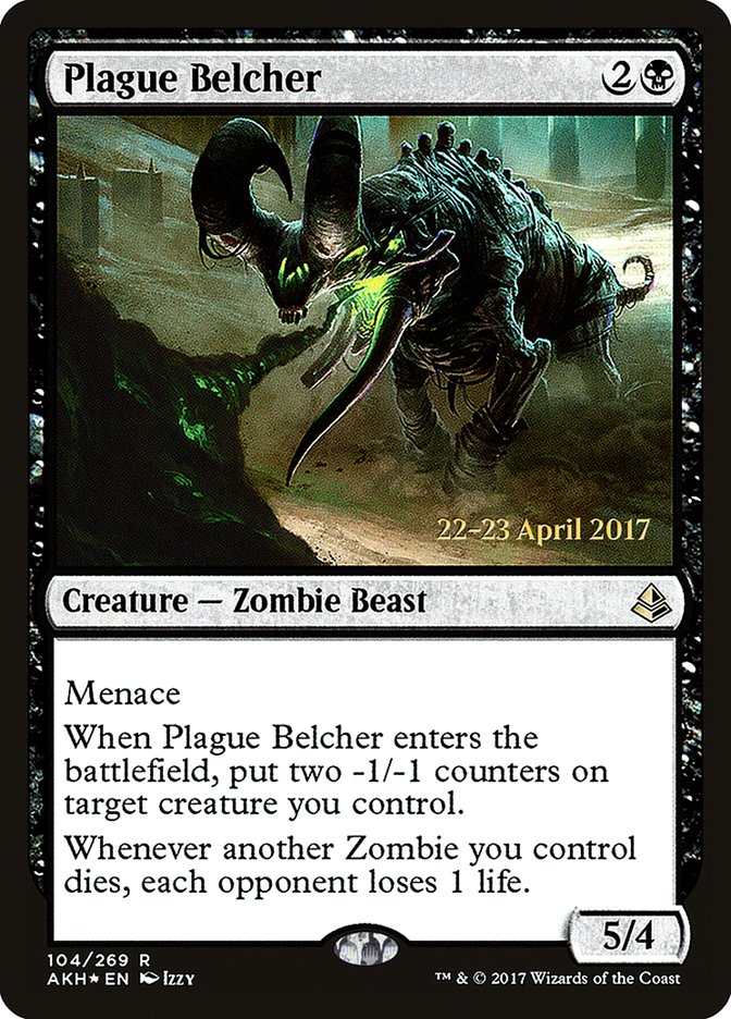Plague Belcher [Amonkhet Prerelease Promos] | Total Play