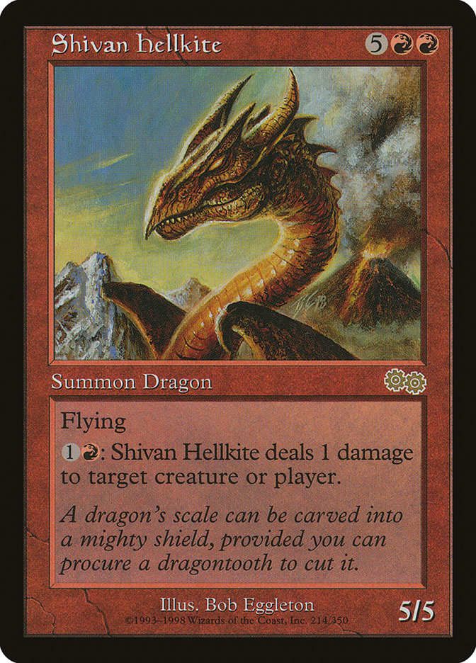 Shivan Hellkite [Urza's Saga] | Total Play
