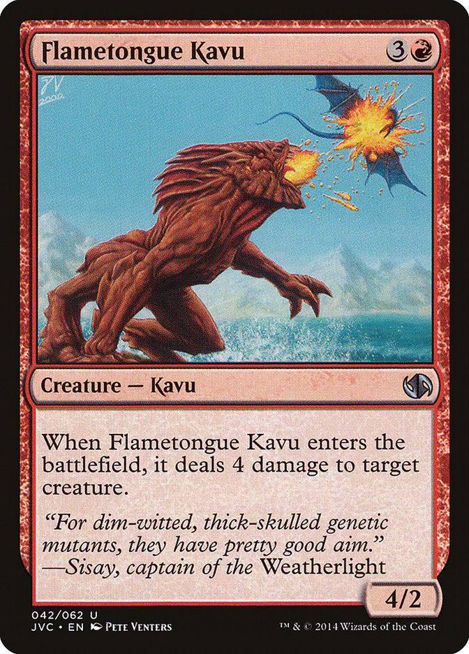 Flametongue Kavu [Duel Decks Anthology] | Total Play