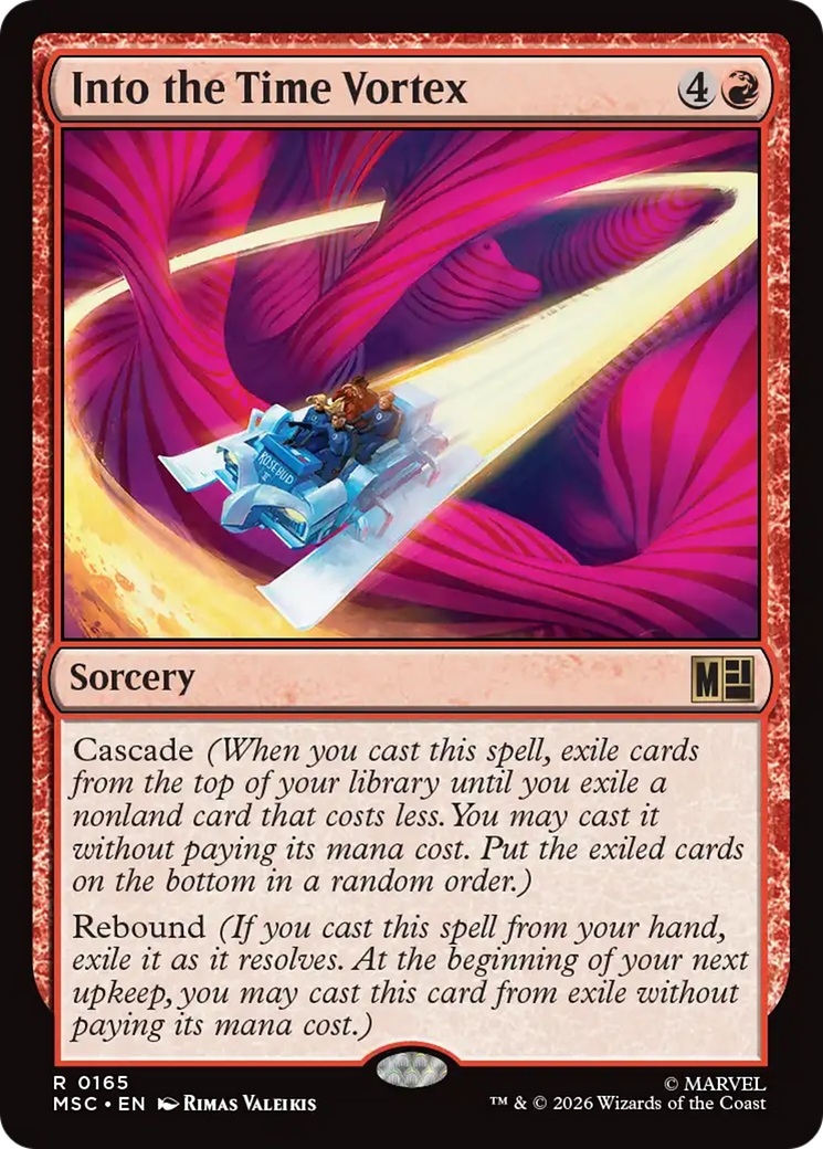 Into the Time Vortex (Surge Foil) [Marvel Super Heroes Commander] | Total Play