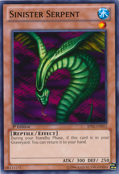 Sinister Serpent [BP02-EN015] Mosaic Rare | Total Play
