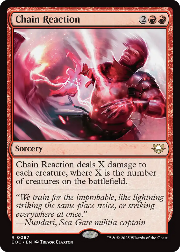 Chain Reaction [Edge of Eternities Commander] | Total Play